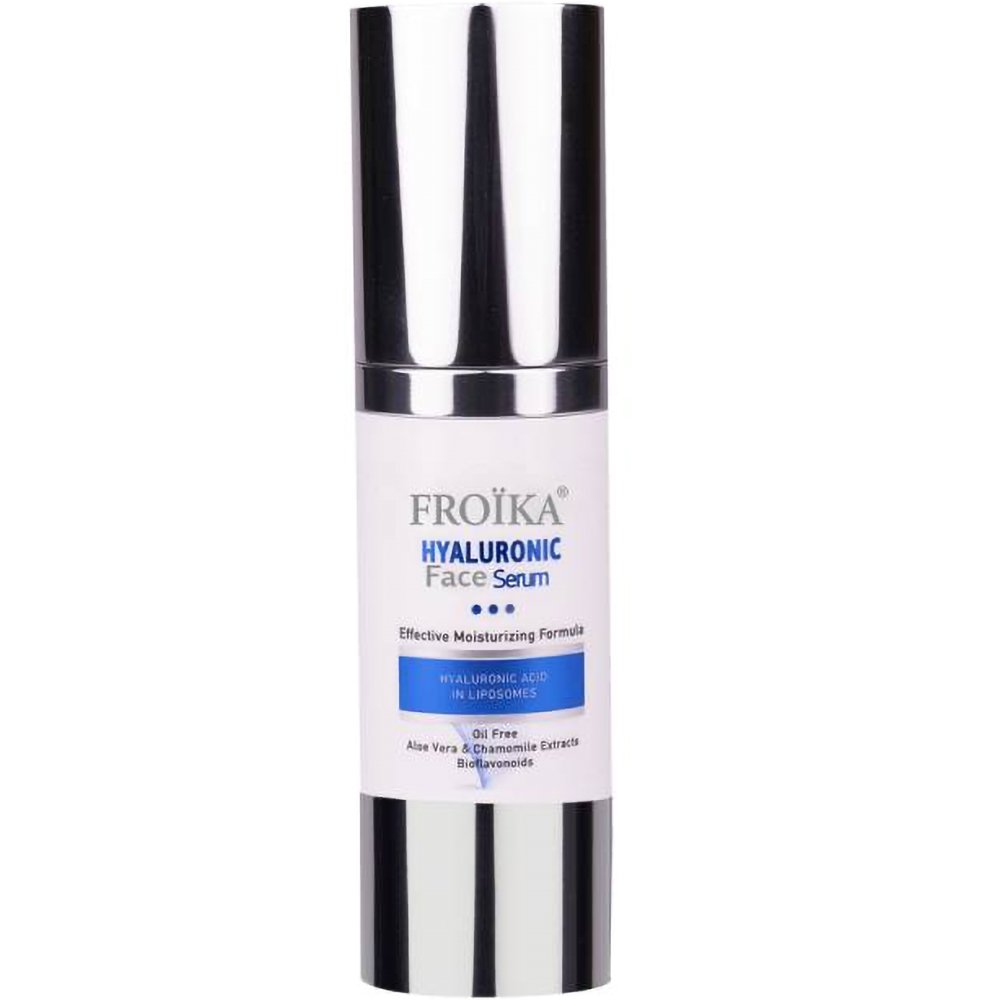 Froika Froika Hyaluronic Face Serum Ενυδατικός Ορός Προσώπου Υαλουρονικού Οξέως για Αφυδατωμένες Κουρασμένες Επιδερμίδες -Oil Free 30ml