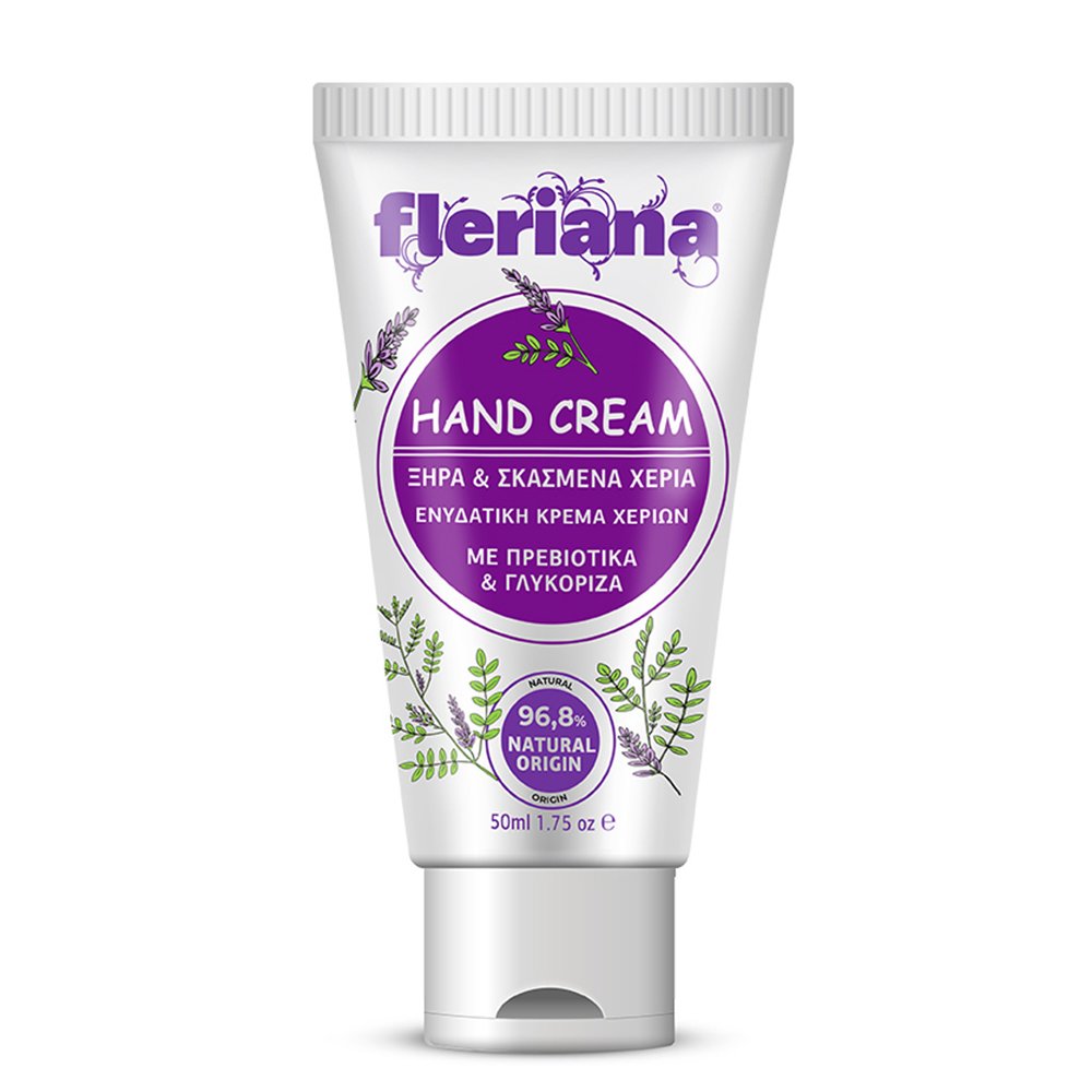 Power Health Fleriana Hand Cream 50ml,Ενυδατική Κρέμα Χεριών με Πρεβιοτικά & Γλυκόριζα, Ιδανική για Ξηρά & Σκασμένα Χέρια φωτογραφία