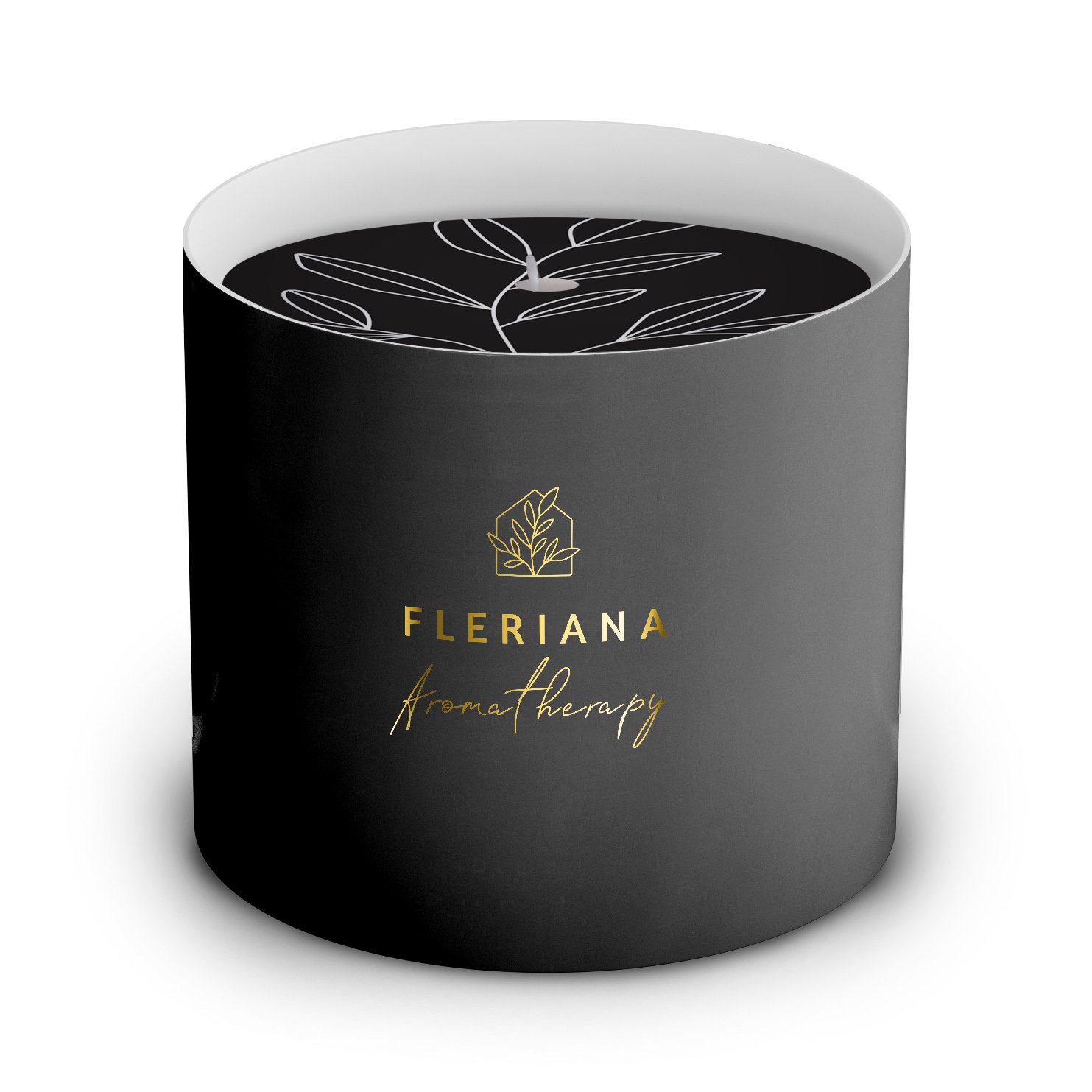 Power Health Power Health Fleriana Aromatherapy Calm & Peace Natural Candle Φυσικό Κερί Σόγιας για Μοναδική Αίσθηση Ηρεμίας & Χαλάρωσης στον Χώρο 235ml