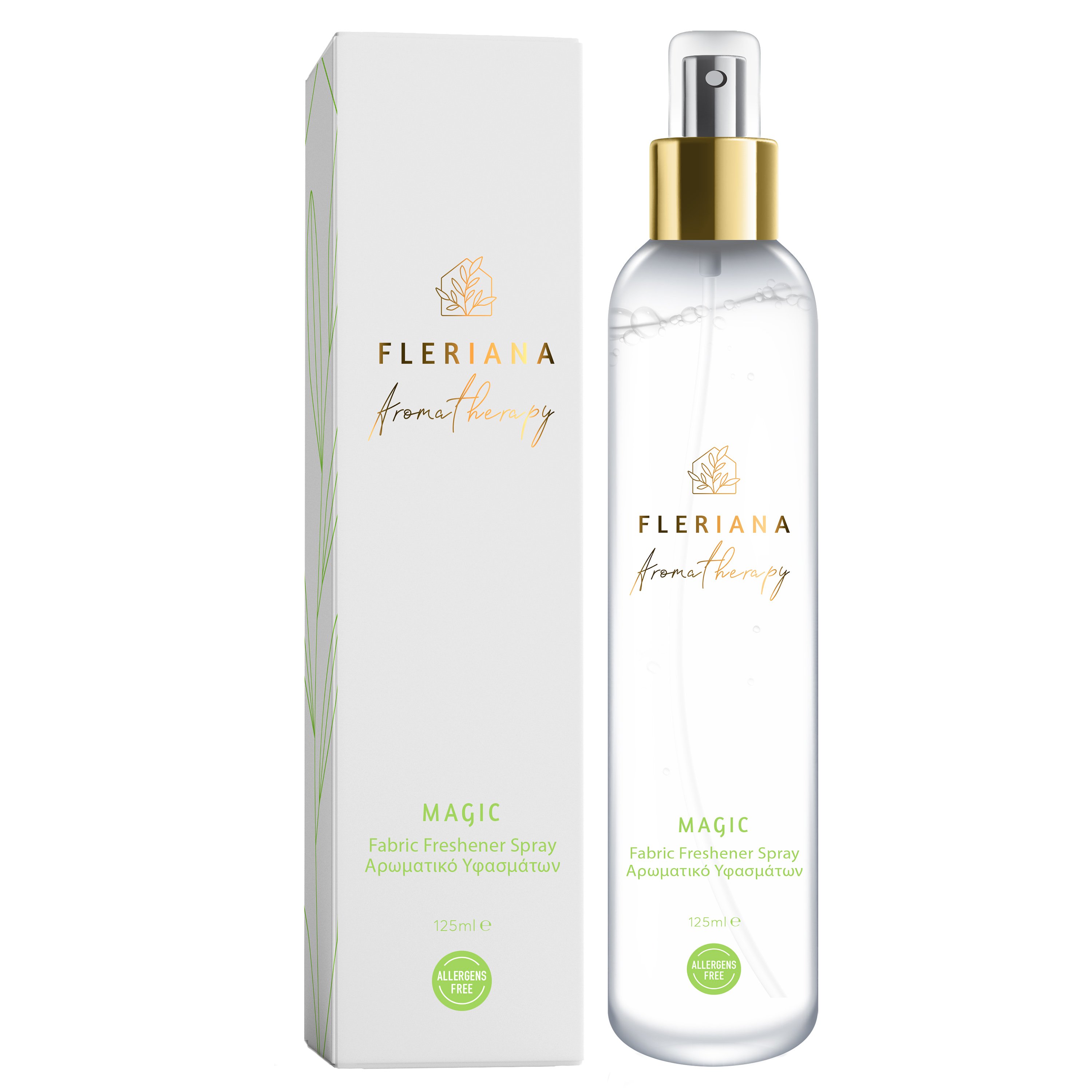 Power Health Power Health Fleriana Aromatherapy Magic Fabric Freshener Spray Υγρό Αρωματικό Υφασμάτων με Υπέροχο Άρωμα που Διαρκεί 125ml