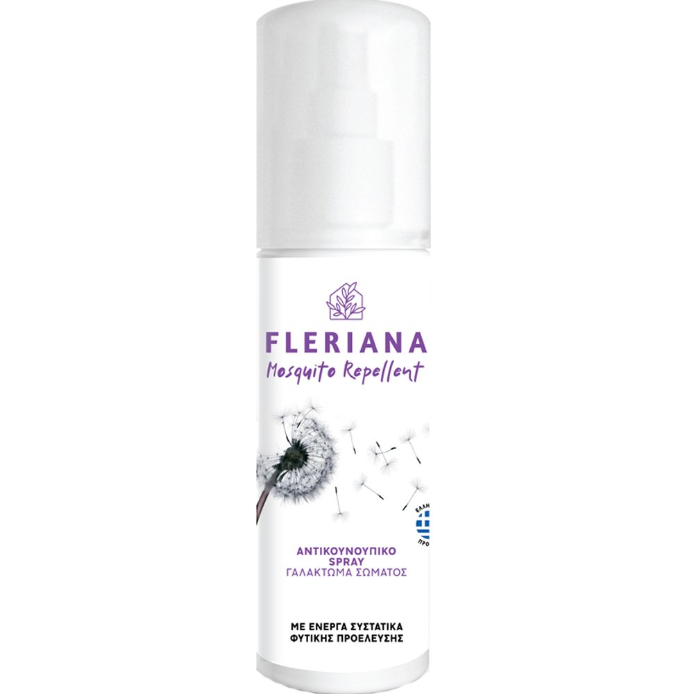 Power Health Power Health Fleriana Mosquito Repellent Spray Αντικουνουπικό Γαλάκτωμα Σώματος Spray με Ενεργά Συστατικά Φυτικής Προέλευσης 75ml