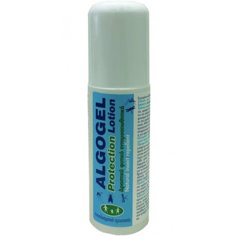 Ergopharm Algogel Protection Lotion Natural Insect Repellent Δραστικό Φυτικό Εντομοαπωθητικό 100ml