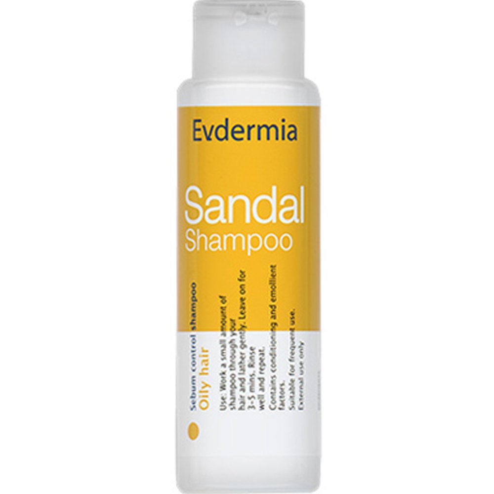 Evdermia Evdermia Sandal Shampoo Σαμπουάν Περιποίησης Λιπαρών Μαλλιών με Τονωτικές, Ενυδατικές & Αντισμηγματορροϊκές Ιδιότητες 250ml