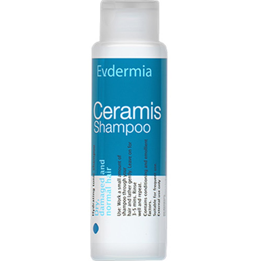 Evdermia Evdermia Ceramis Shampoo Τονωτικό Σαμπουάν για Ξηρά, Ταλαιπωρημένα & Κανονικά Μαλλιά 250ml