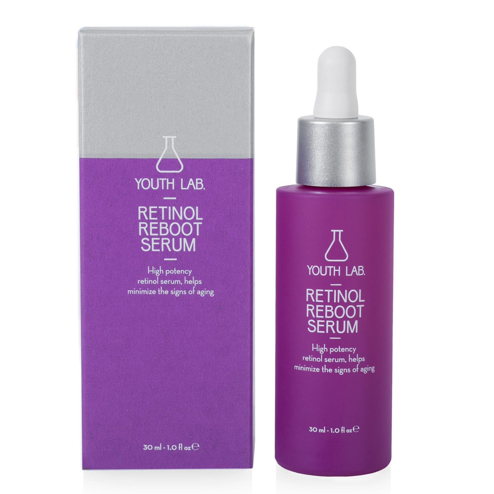 Youth Lab. Youth Lab Retinol Reboot Serum Προηγμένος Ορός Βιταμίνης Α για τη Μείωση των Σημαδιών Γήρανσης & την Αναδόμηση της Επιδερμίδας 30ml