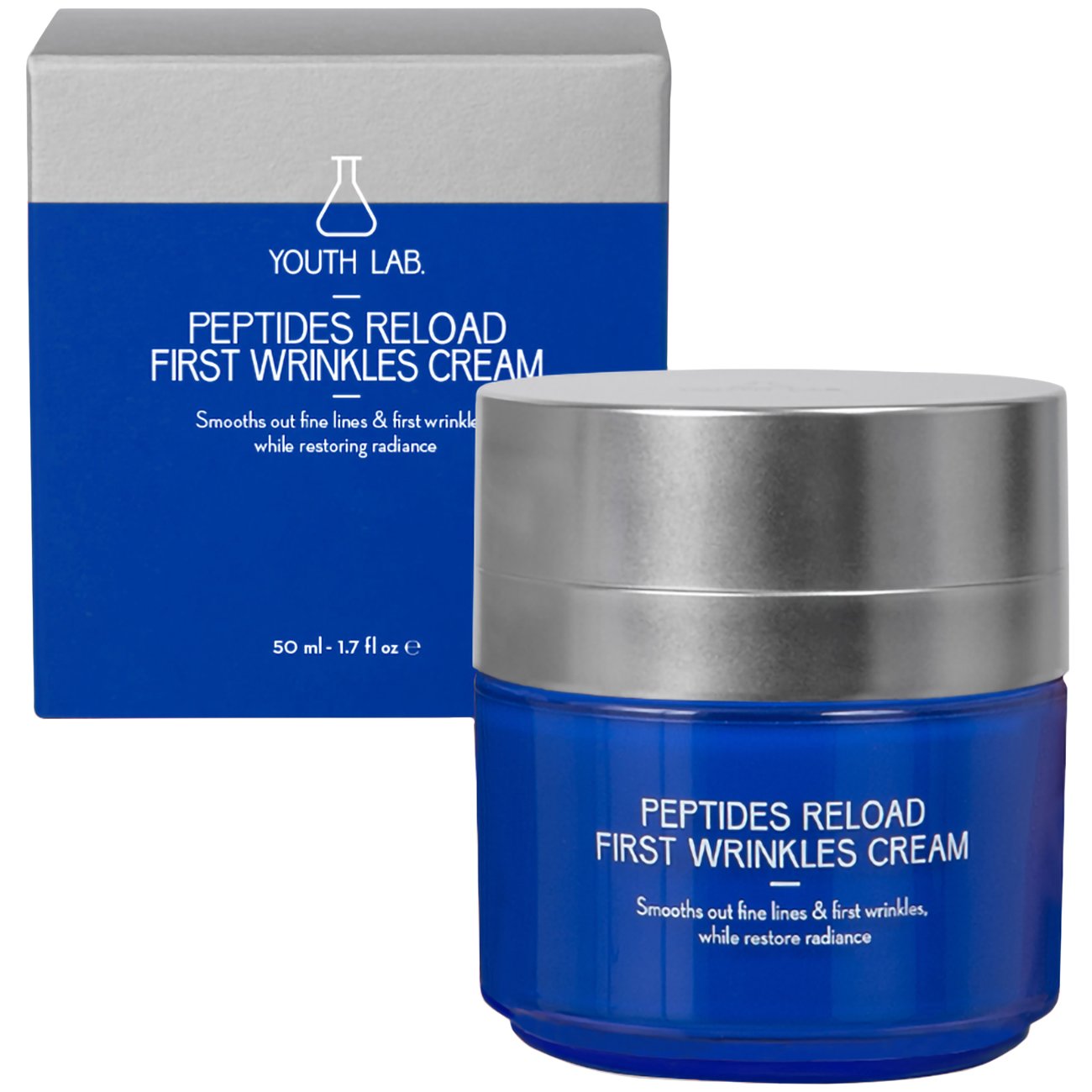 Youth Lab. Youth Lab Peptides Reload First Wrinkles Cream Αντιρυτιδική Κρέμα Προσώπου για τα Πρώτα Σημάδια Γήρανσης της Επιδερμίδας & Επαναφοράς Λάμψης 50ml