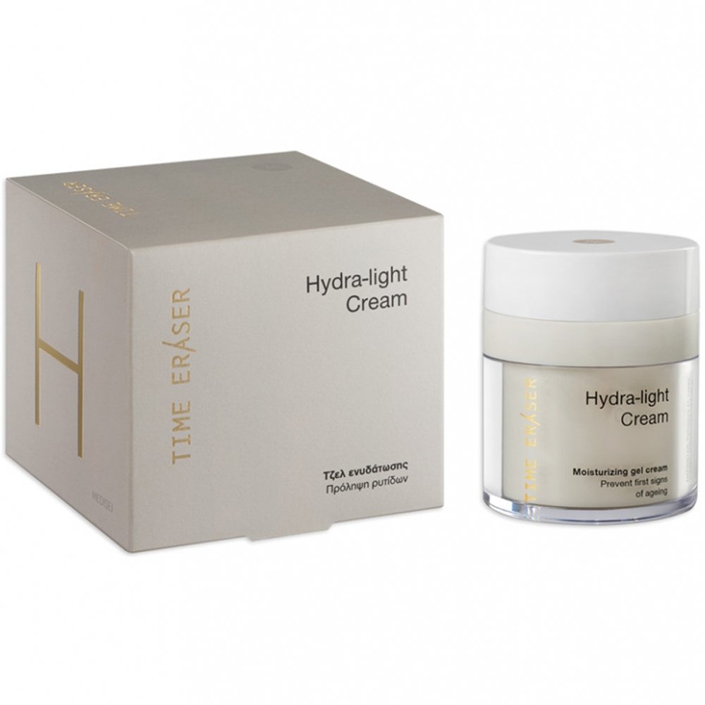 Medisei Medisei Time Eraser Hydra Light Cream Ενυδατικό Gel Προσώπου για την Πρόληψη των Πρώτων Σημαδιών Γήρανσης 50ml