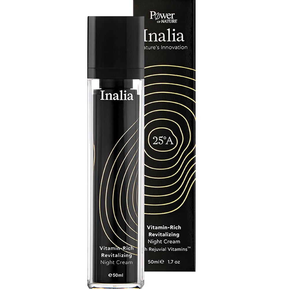 Inalia Inalia Vitamin-Rich Revitalizing Night Cream Αντιρυτιδική & Συσφικτική Κρέμα Νύχτας για Κάθε Τύπο Δέρματος 50ml