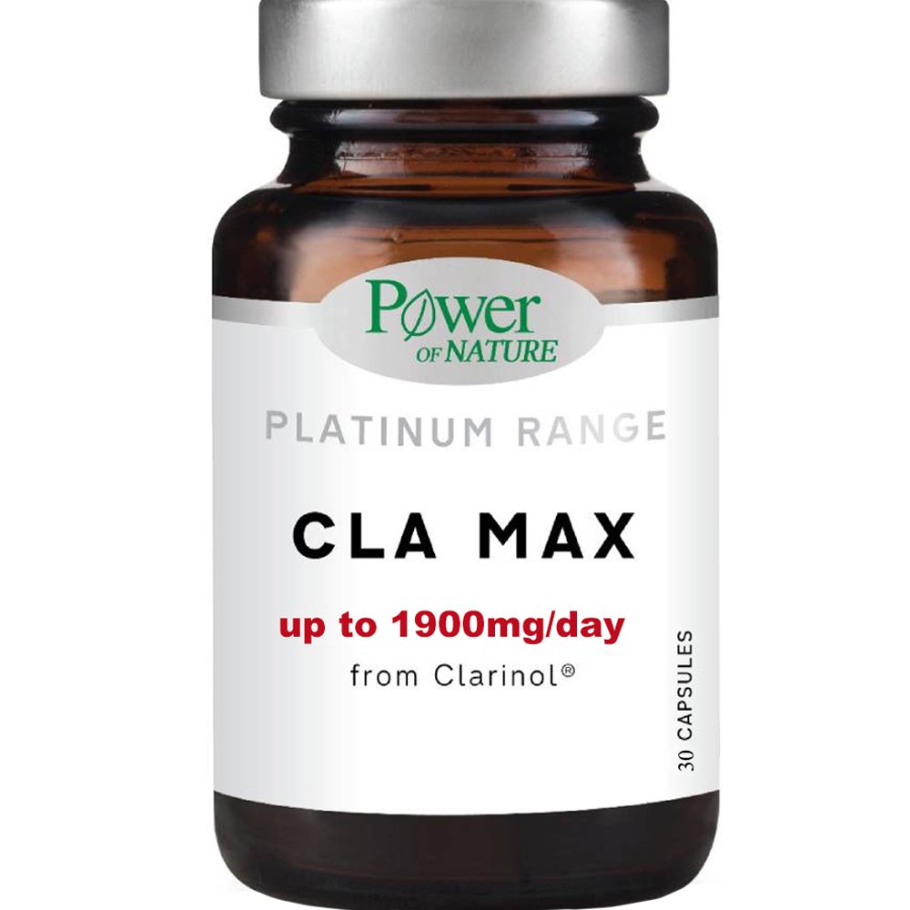 Power Health Platinum Range CLA MAX 1900mg Συμπλήρωμα Διατροφής Λινολεϊκού Οξέος Υψηλής Συγκέντρωσης για το Μεταβολισμό του Λίπους, Έλεγχο Βάρους & Αύξηση της Μυϊκής Μάζας 30caps φωτογραφία