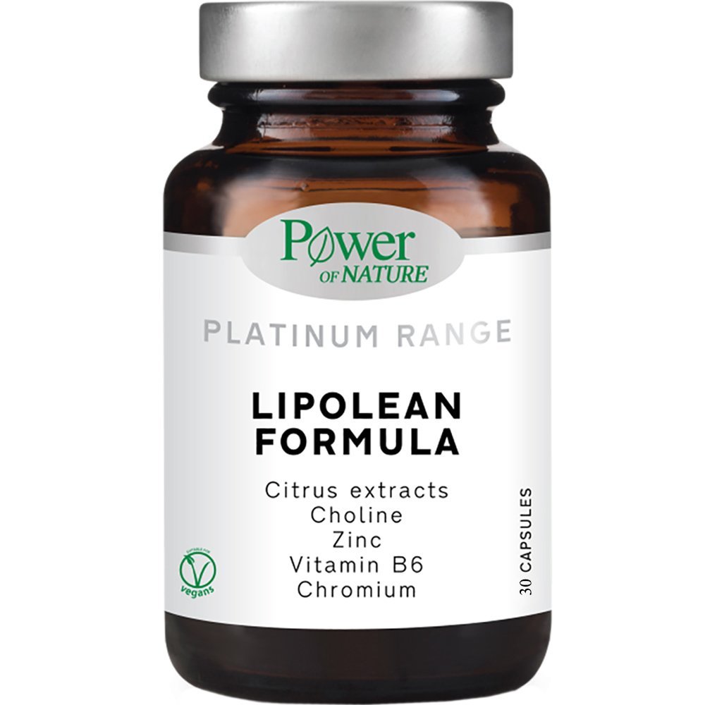 Power Health Power Health Platinum Range Lipolean Formula Συμπλήρωμα Διατροφής Βιταμινών, Μετάλλων & Λιποτροπικών Παραγόντων για το Μεταβολισμό του Λίπους & τον Έλεγχο του Βάρους 30caps