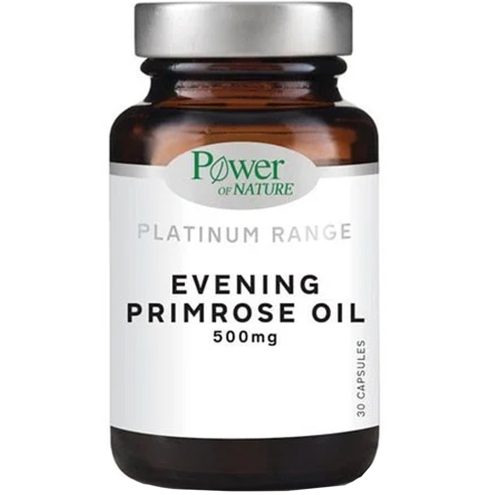 Power Health Platinum Range Evening Primrose Oil 500mg Συμπλήρωμα Διατροφής με 'Έλαιο Νυχτολούλουδου Κατά των Συμπτωμάτων της Εμμηνόπαυσης 30caps φωτογραφία