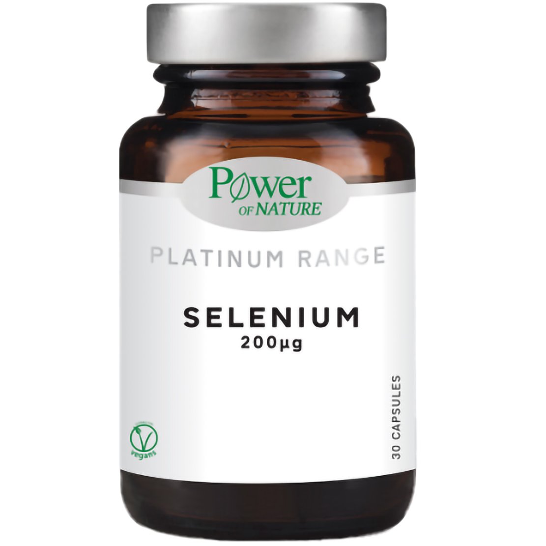 Power Health Power Health Platinum Range Selenium 200μg Συμπλήρωμα Διατροφής με Σελήνιο για τη Φυσιολογική Λειτουργία του Ανοσοποιητικού Συστήματος 30veg.caps