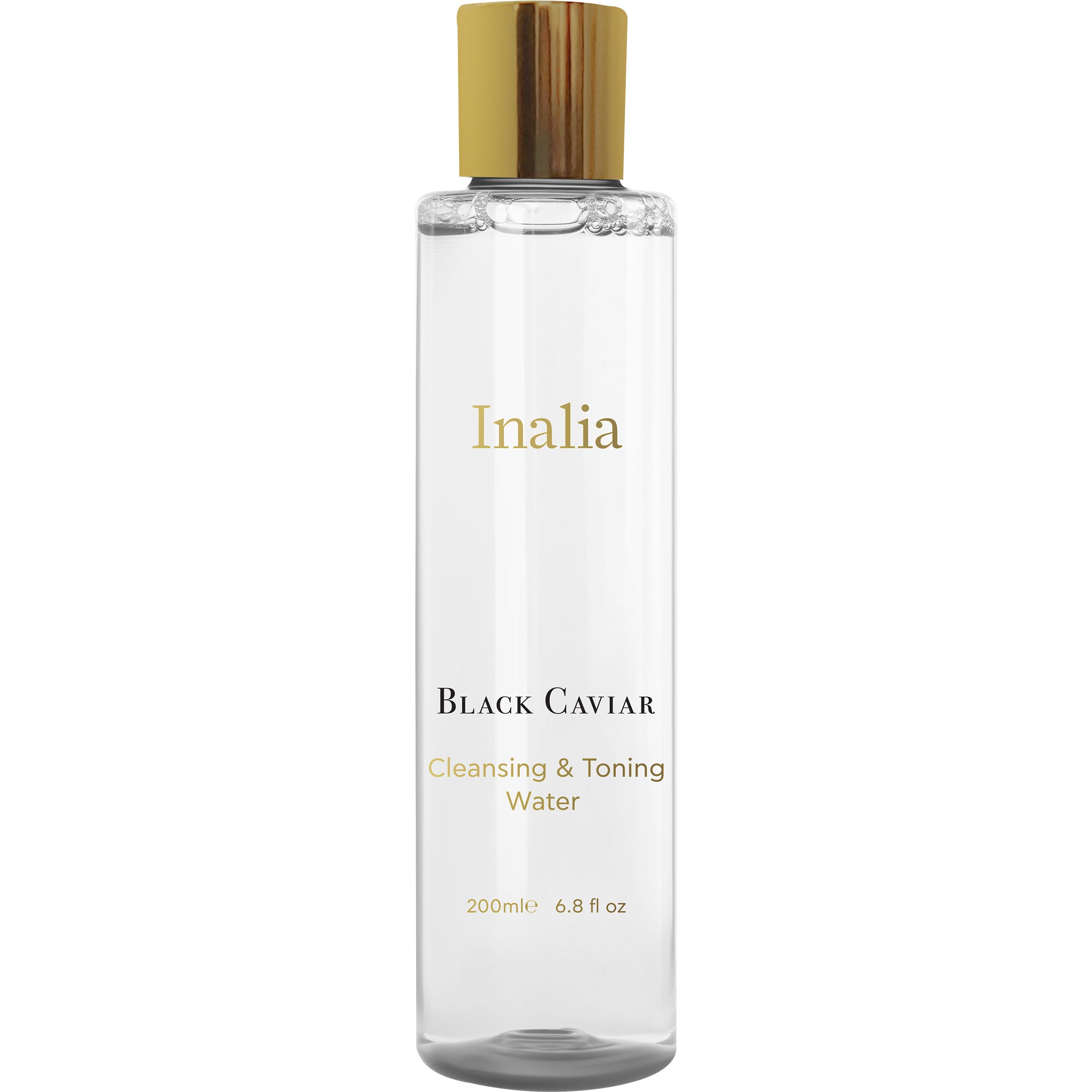 Inalia Inalia Black Caviar Cleansing & Toning Water Νερό Καθαρισμού Προσώπου, Ματιών & Χειλιών με Εκχύλισμα Χαβιαριού 200ml