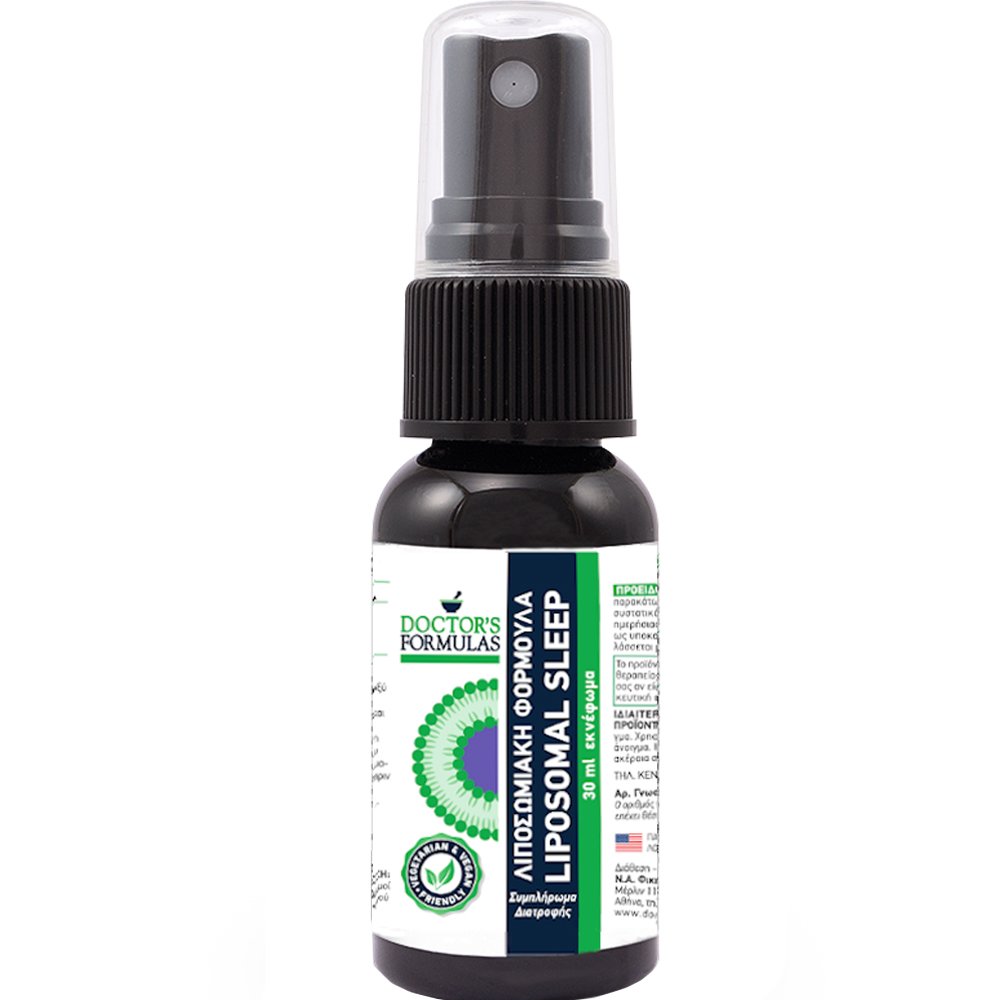 Doctor's Formulas Doctor's Formulas Liposomal Sleep Συμπλήρωμα Διατροφής με Μελατονίνη για Καταπολέμηση της Αϋπνίας & Χαλάρωση 30ml