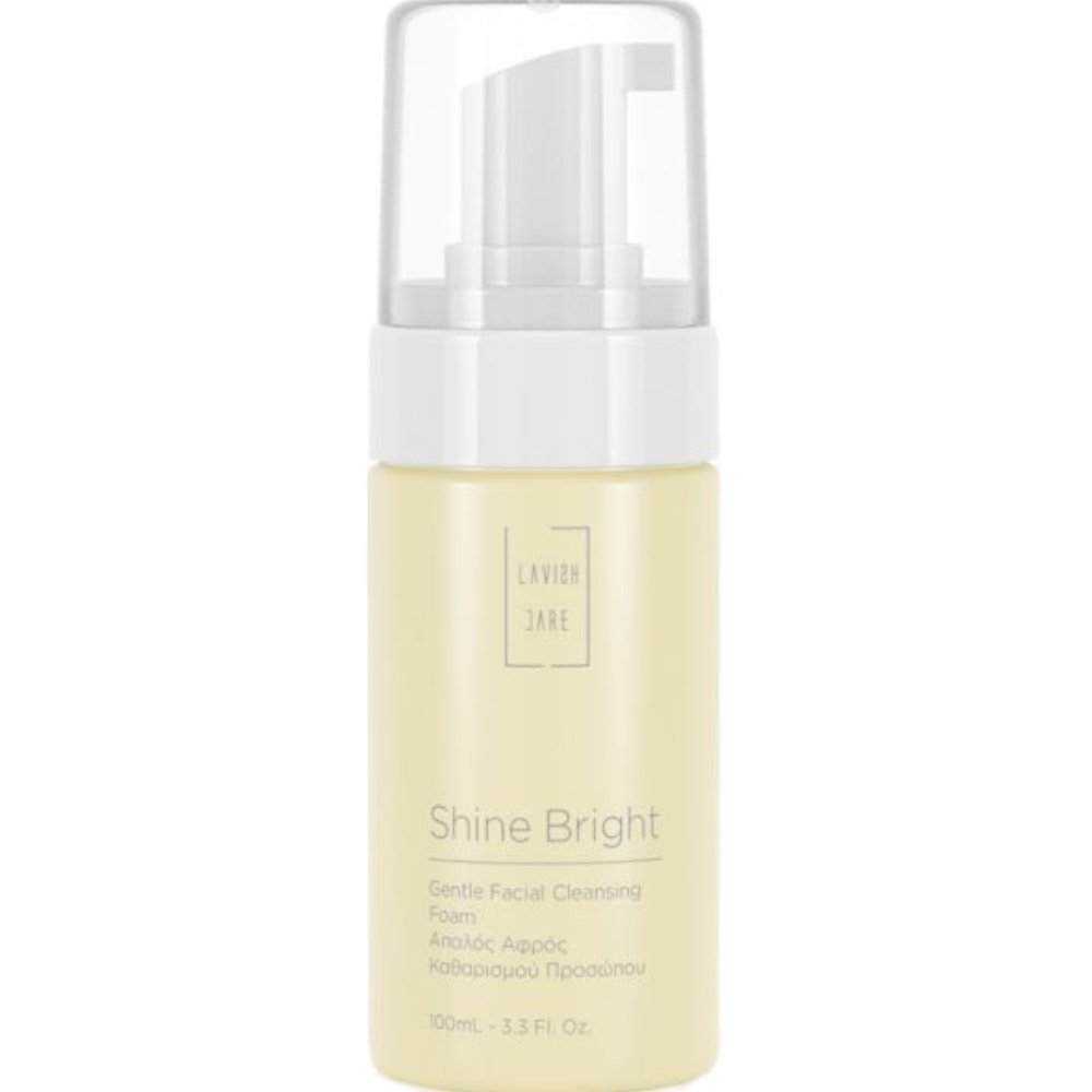 Lavish Care Lavish Care Shine Bright Cleansing Foam Απαλός Αφρός Καθαρισμού Προσώπου 100ml