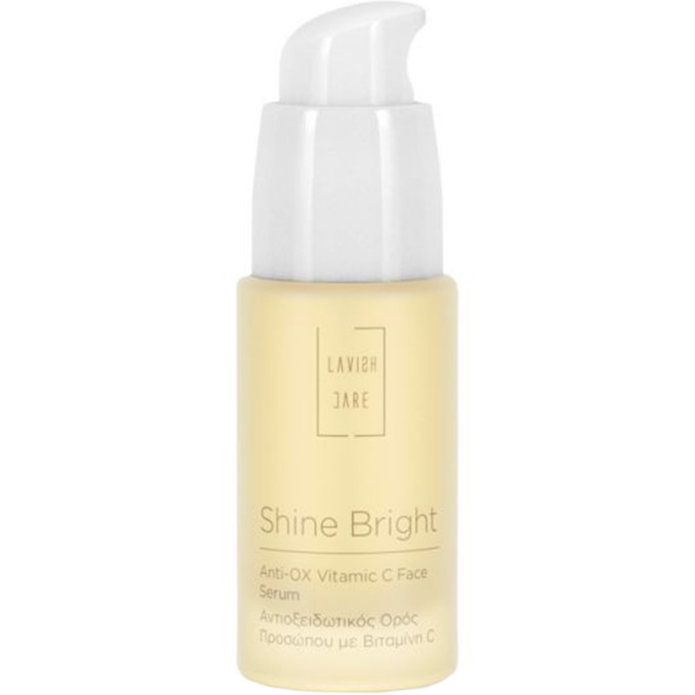 Lavish Care Shine Bright Anti-OX Vitamin C Face Serum Ενυδατικός Ορός Προσώπου με Πλούσιο Μείγμα Αντιοξειδωτικών & Βιταμίνη C Κατά των Ρυτίδων 30ml φωτογραφία