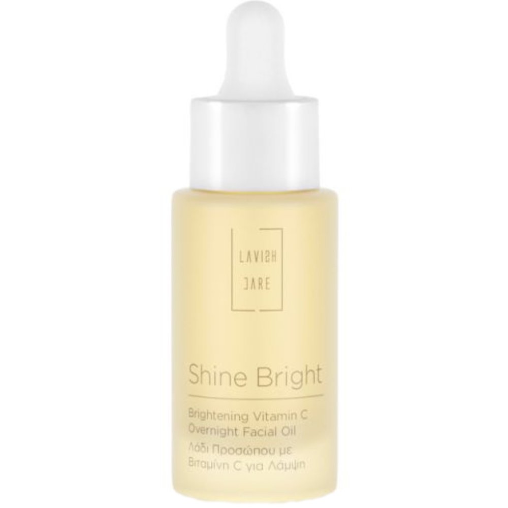 Lavish Care Lavish Care Shine Bright Brightening Vitamin C Overnight Facial Oil Λάδι Προσώπου με Βιταμίνη C για Λάμψη 30ml