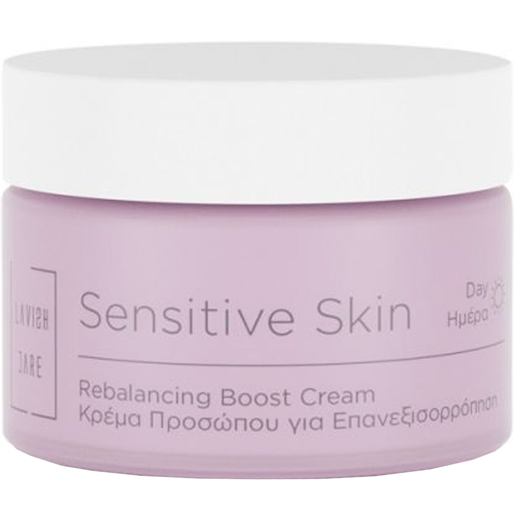 Lavish Care Lavish Care Sensitive Skin Rebalancing Boost Day Cream Καταπραϋντική & Ενυδατική Κρέμα Ημέρας για Ευαίσθητες Επιδερμίδες 50ml