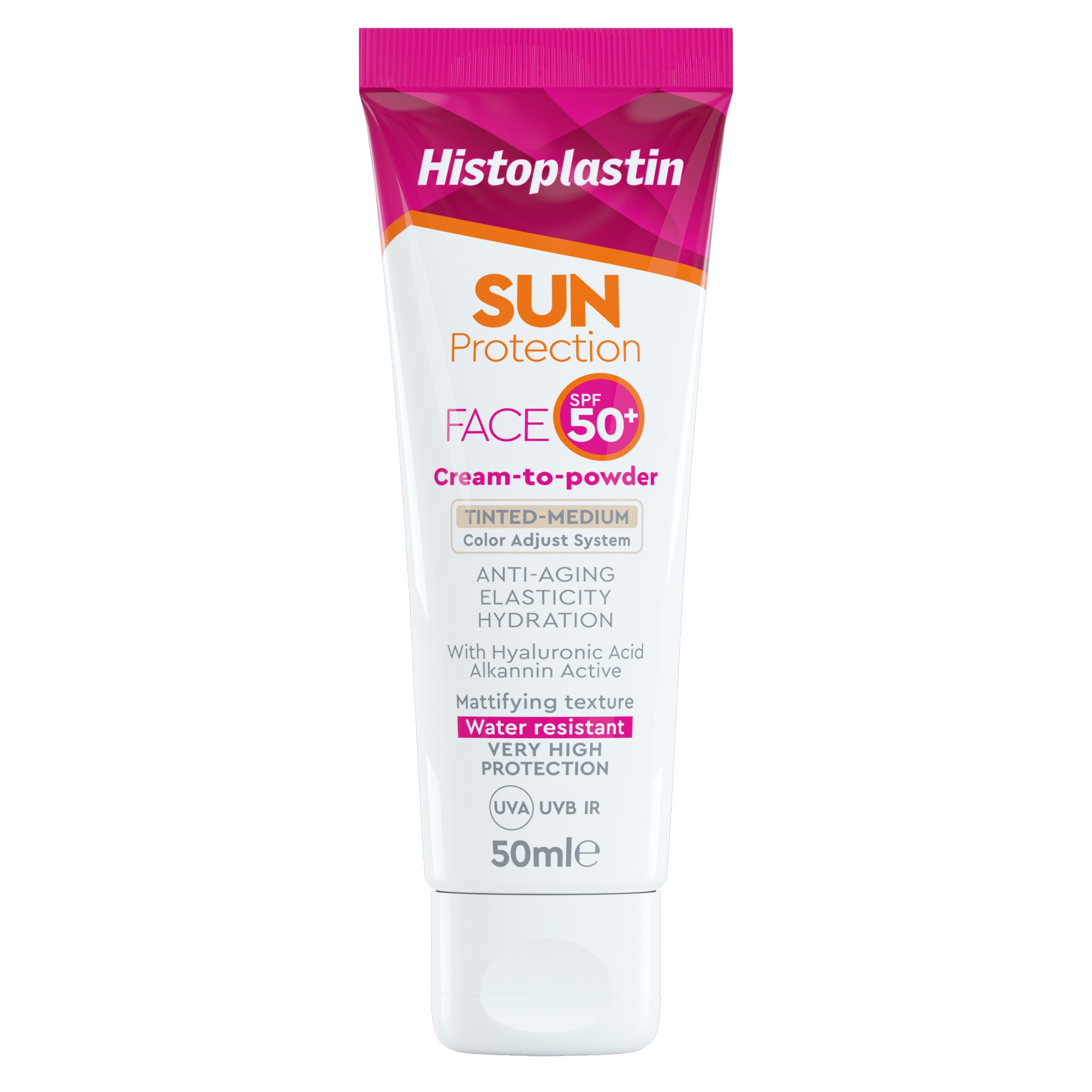 Histoplastin Histoplastin Sun Protection Face Cream to Power Tinted Spf50+ Αντιγηραντική & Ενυδατική Κρέμα Προσώπου με Χρώμα 50ml