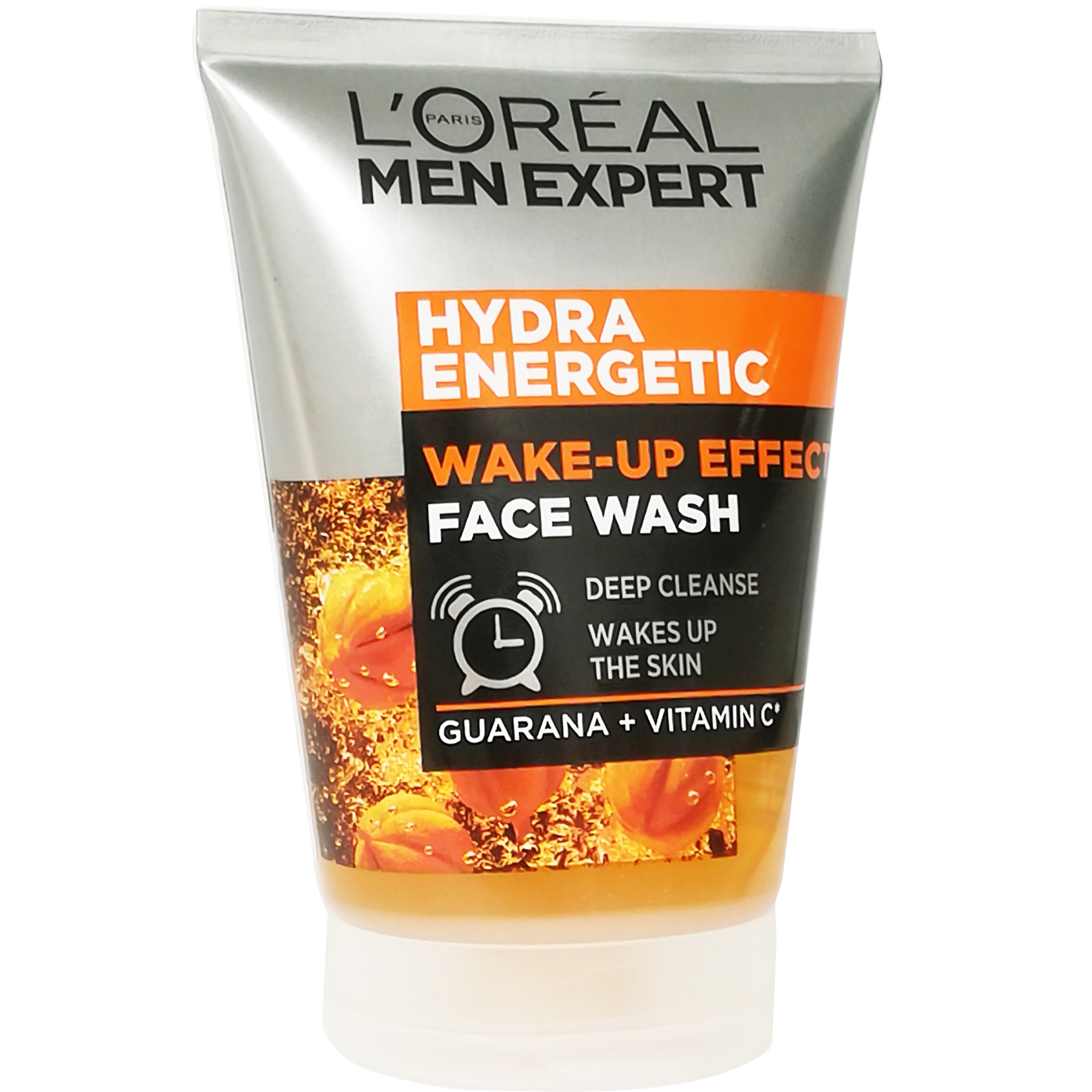 Loreal Paris L'oreal Paris Men Expert Hydra Energetic Wake-Up Effect Face Wash Αναζωογονητικό Gel Βαθύ Καθαρισμού Προσώπου για τον Άνδρα, με Γκουαρανά & Βιταμίνη C 100ml