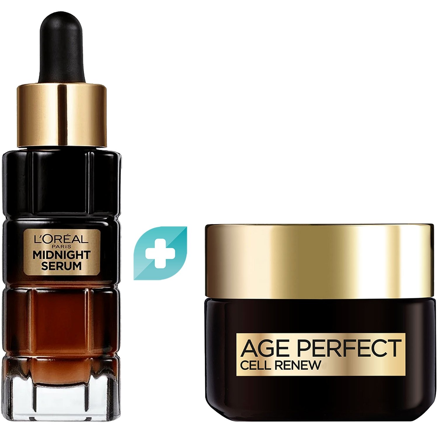 Loreal Paris L'oreal Paris Πακέτο Προσφοράς Age Perfect Midnight Serum 30ml & Cell Renew Day Cream 50ml