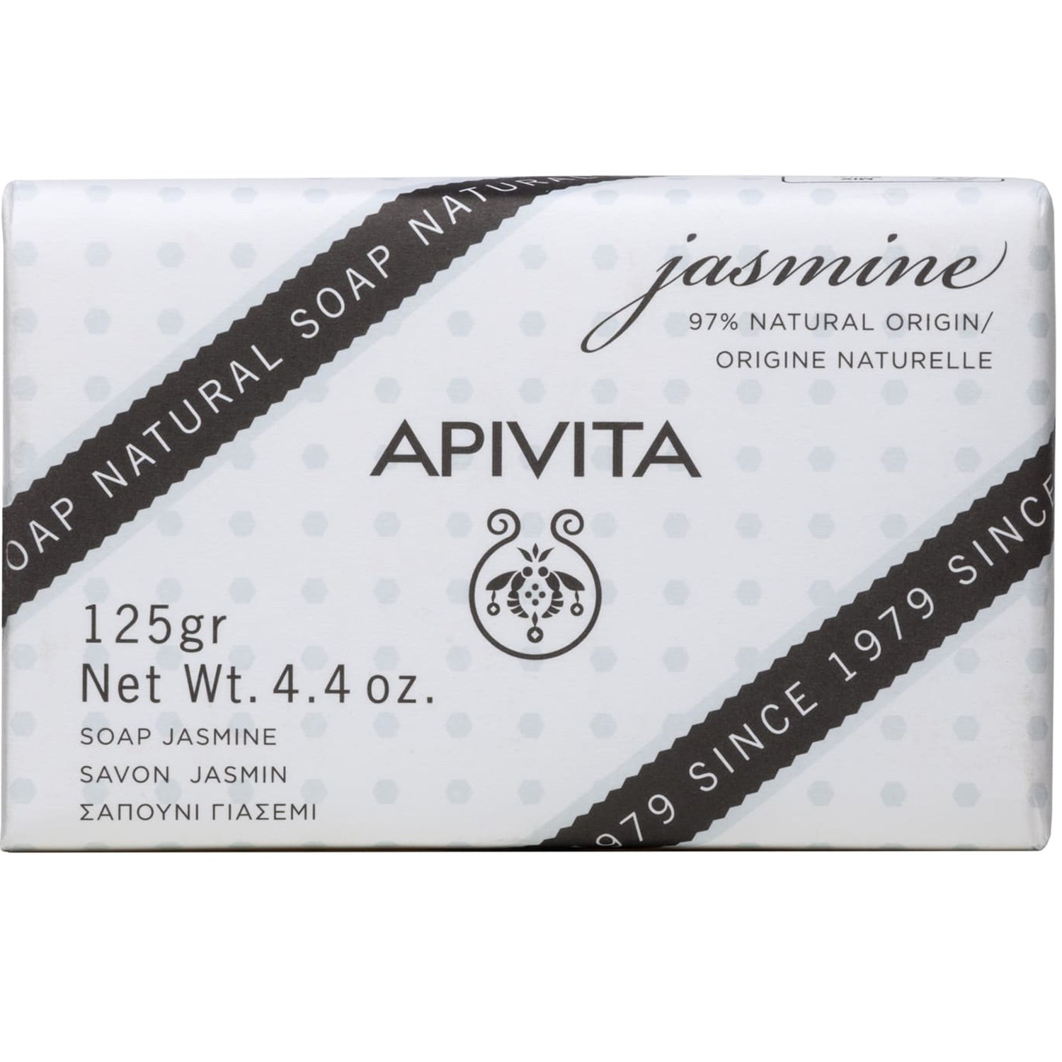 Apivita Apivita Natural Soap Σαπούνι Με Γιασεμί 125g