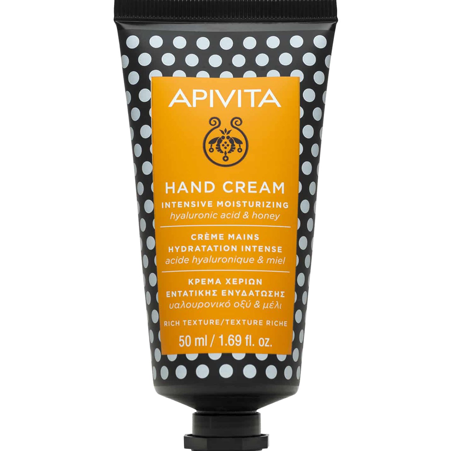 Apivita Apivita Hand Cream Intensive Moisturizing With Hyaluronic Acid & Honey Κρέμα Χεριών Εντατικής Ενυδάτωσης Πλούσιας Υφής 50ml