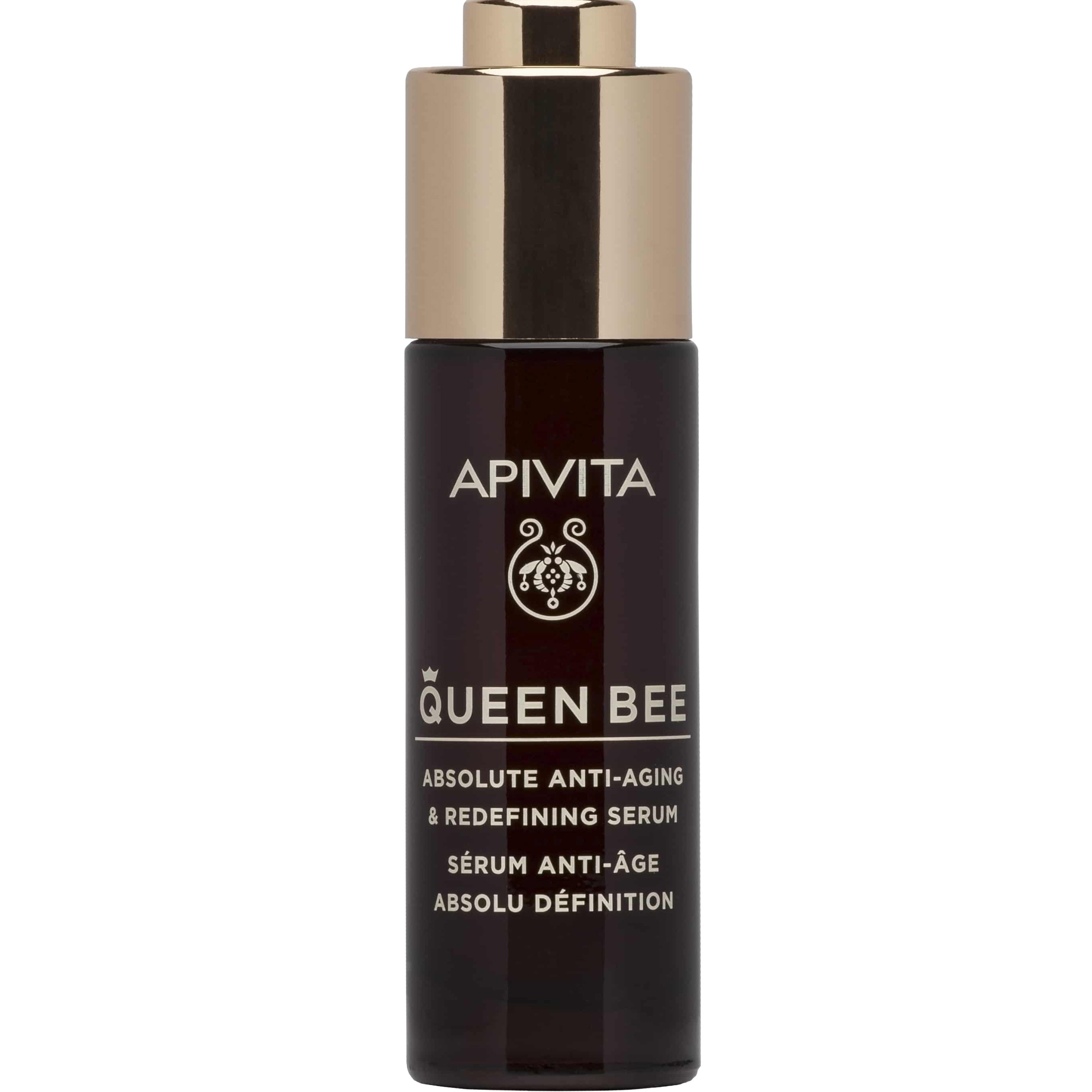 Apivita Apivita Queen Bee Absolute Anti-Aging & Redefining Serum Ορός Απόλυτης Αντιγήρανσης & Ανόρθωσης Περιγράμματος με Βασιλικό Πολτό Ελεγχόμενης Αποδέσμευσης 30ml 