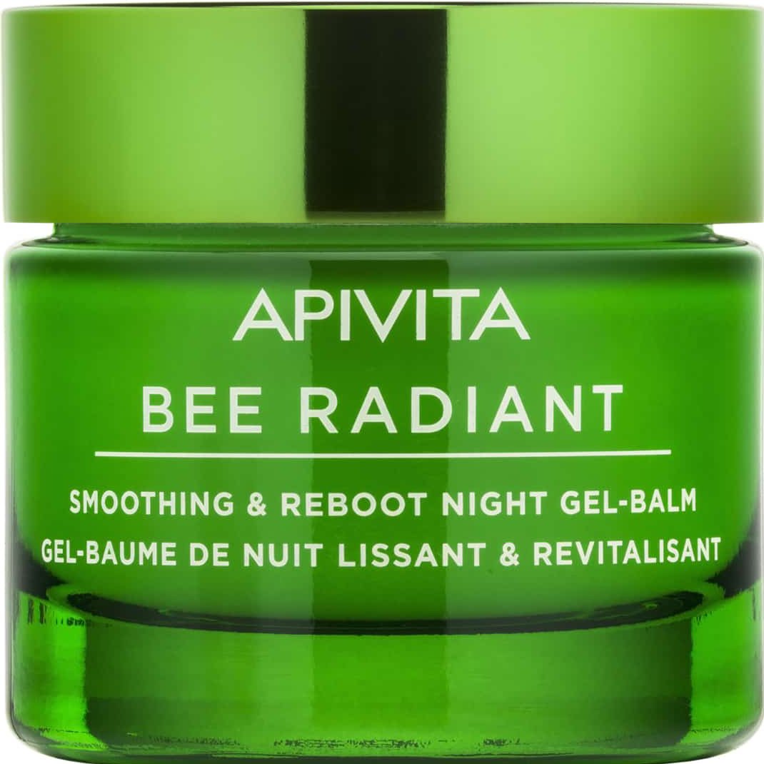 Apivita Apivita Bee Radiant Smoothing & Reboot Night Gel-Balm Νύχτας για Λείανση & Αναζωογόνηση 50ml 