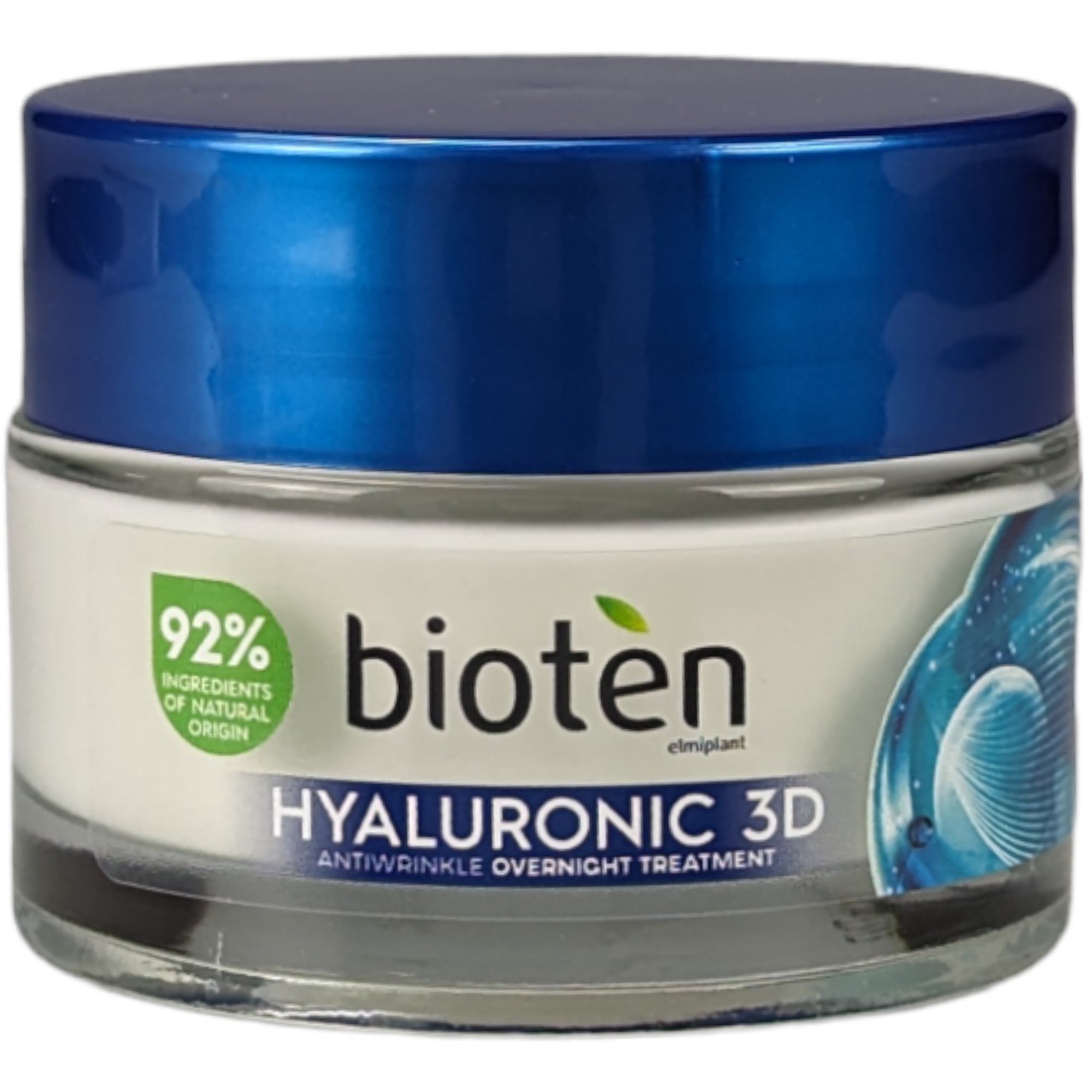 Bioten Bioten Hyaluronic 3D Antiwrinkle Overnight Cream Αντιρυτιδική Περιποίηση Προσώπου Νυκτός με Υαλουρονικό Οξύ 50ml