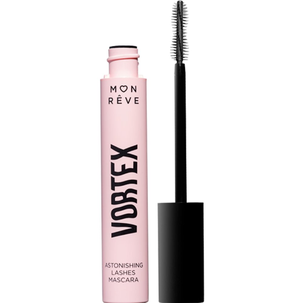 Mon Reve Mon Reve Vortex Mascara Μάσκαρα για Έντονο Όγκο & Διαχωρισμό με Ειδικό Βουρτσάκι σε Μαύρο Χρώμα 12ml - 01 Black