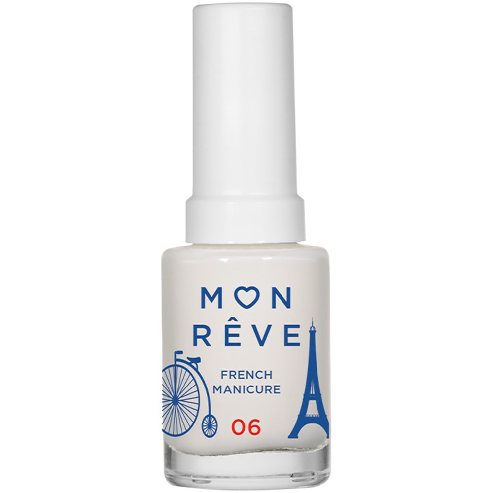 Mon Reve Mon Reve French Manicure Nail Color Βερνίκι Νυχιών για Γαλλικό Μανικιούρ 13ml - 06 Sheer White