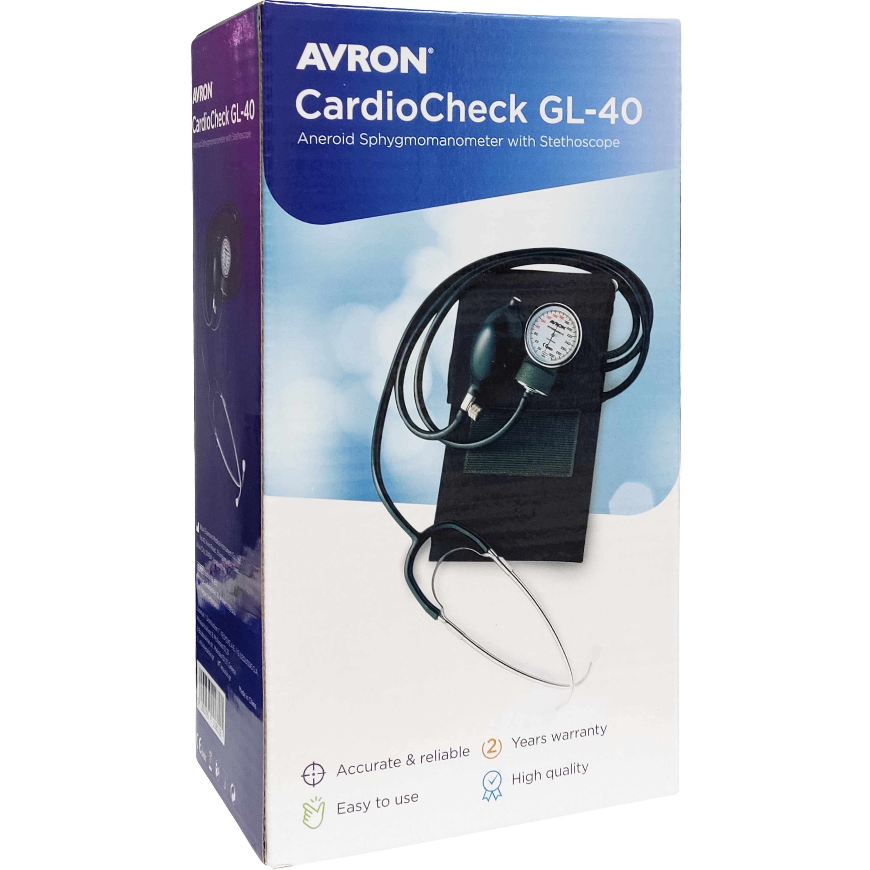 AVRON CardioCheck GL-40 Κλασικό Πιεσόμετρο με Ακουστικά 1 Τεμάχιο φωτογραφία