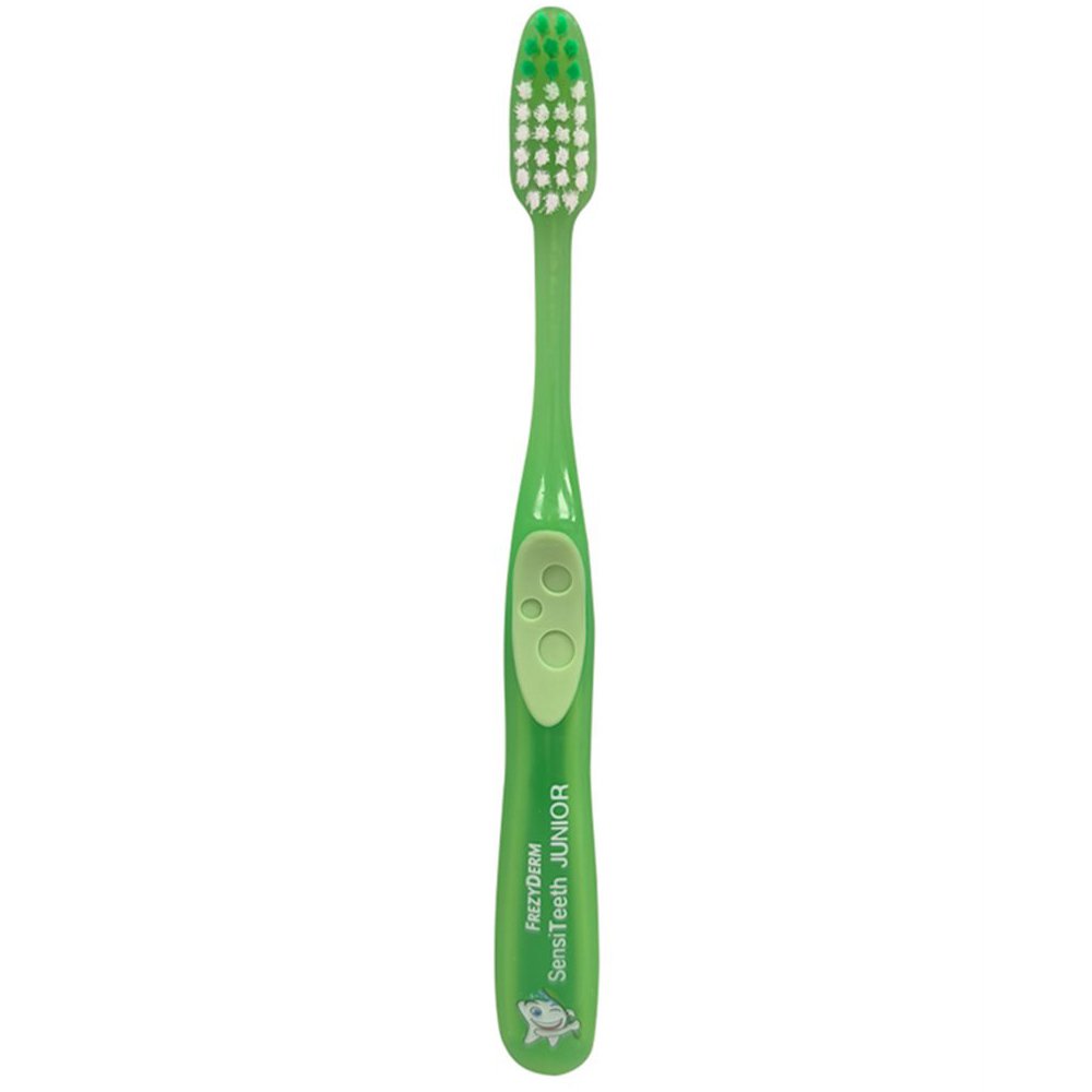 Frezyderm Frezyderm SensiTeeth Toothbrush Soft Μαλακή Οδοντόβουρτσα για Παιδιά 1 Τεμάχιο - Πράσινο