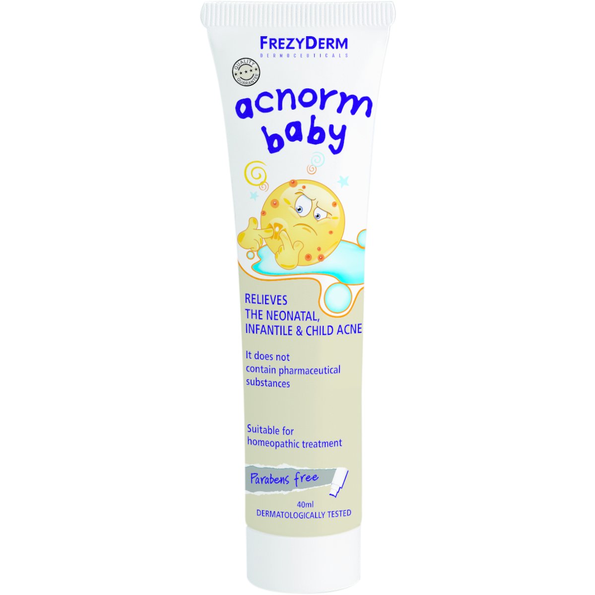 Frezyderm Frezyderm Acnorm Baby Απαλή Κρέμα για τη Νεογνική, Βρεφική & Παιδική Ακμή 40ml