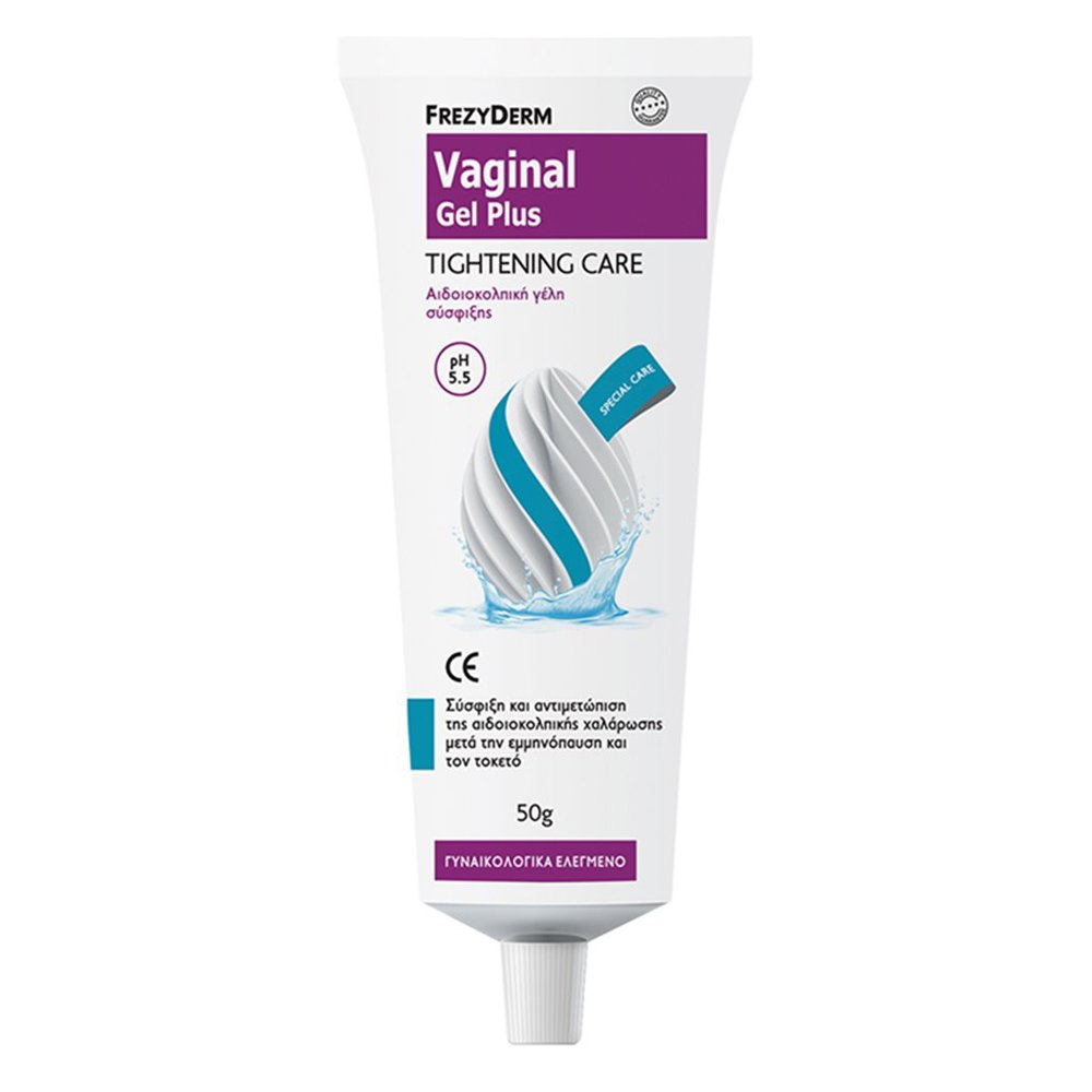 Frezyderm Frezyderm Vaginal Gel Plus Αιδιοκολπική Γέλη Σύσφιξης Μετά την Εμμηνόπαυση & τον Τοκετό Tightening Care 50g