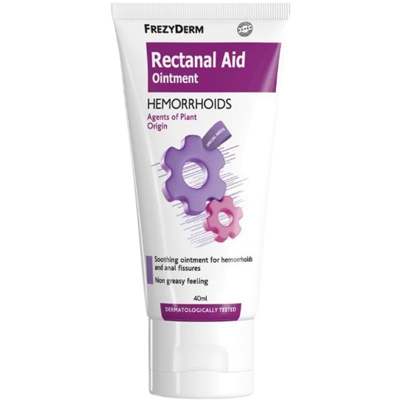 Frezyderm Frezyderm Rectanal Aid Ointment Καταπραϋντική Αλοιφή για Αιμορροΐδες & Ραγάδες Πρωκτού 40ml