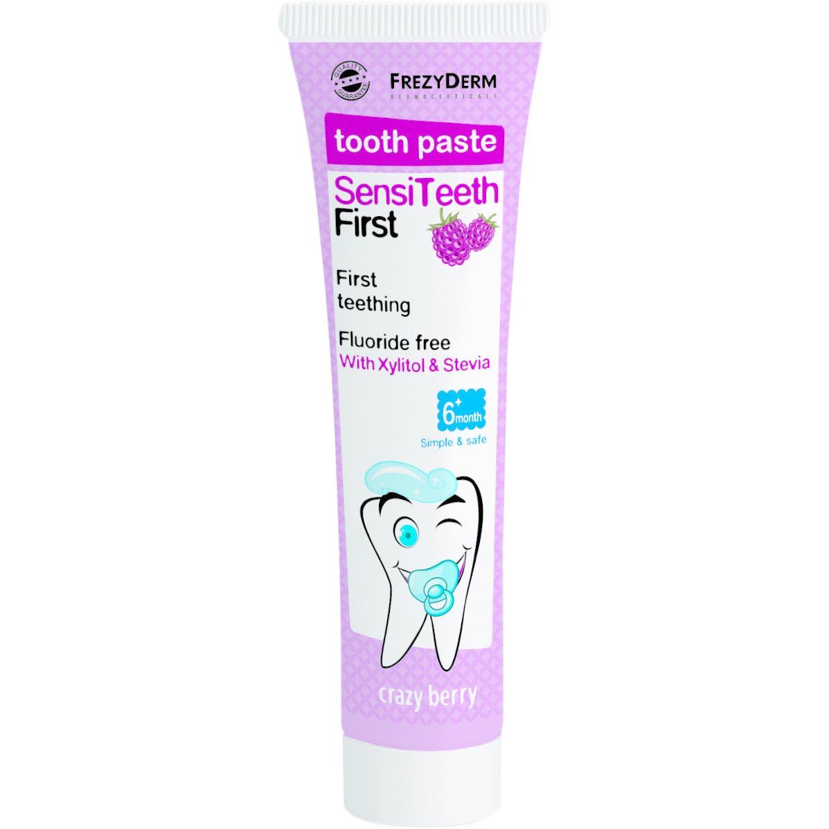 Frezyderm SensiTeeth First Tooth Paste Οδοντόκρεμα για την Πρώτη Οδοντοφυΐα για Βρέφη Από 6 Μηνών Έως 3 Ετών Παιδιά 40ml φωτογραφία