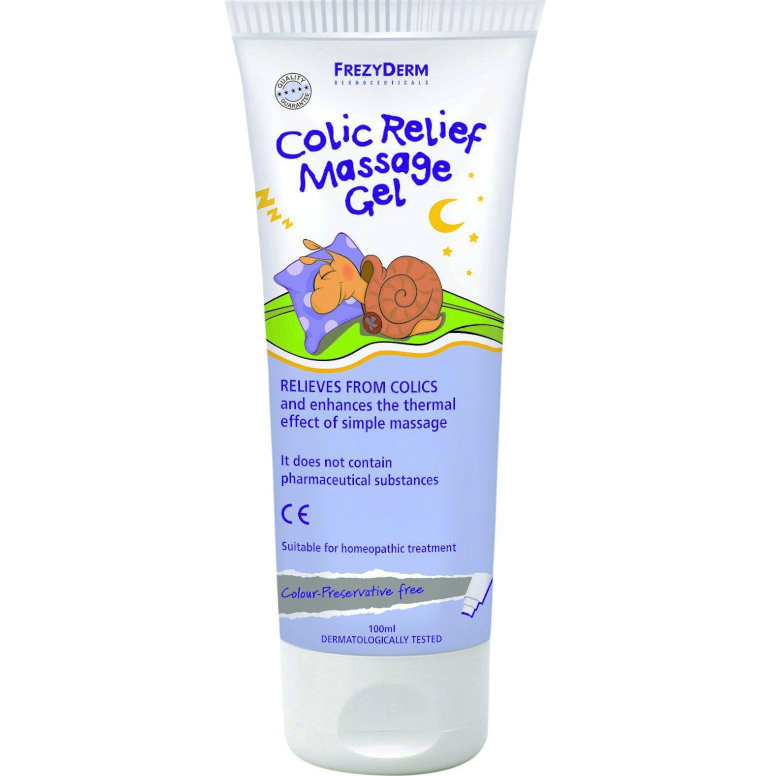 Frezyderm Colic Relief Massage Gel Βρεφικό Gel για Μασάζ με Θερμαντική Δράση για την Ανακούφιση από τους Κολικούς 100ml φωτογραφία