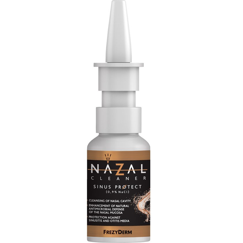 Frezyderm Frezyderm Nazal Cleaner Sinus Protect Spray, Καθαρίζει τη Ρινική Κοιλότητα, Προφυλάσσει Από Ιγμορίτιδα & Ωτίτιδα Μέσου Ωτός 30ml