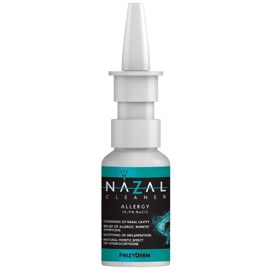 Frezyderm Frezyderm Nazal Cleaner Allergy Spray Ρινικό Εκνέφωμα για Ανακούφιση από τα Συμπτώματα της Αλλεργικής Ρινίτιδας 30ml