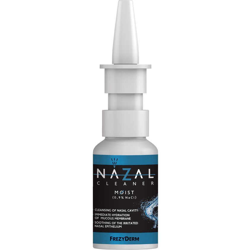 Frezyderm Frezyderm Nazal Cleaner Moist Spray, Καθαρίζει την Ρινική Κοιλότητα, Ενυδατώνει & Καταπραΰνει το Ερεθισμένο Ρινικό Επιθήλιο 30ml