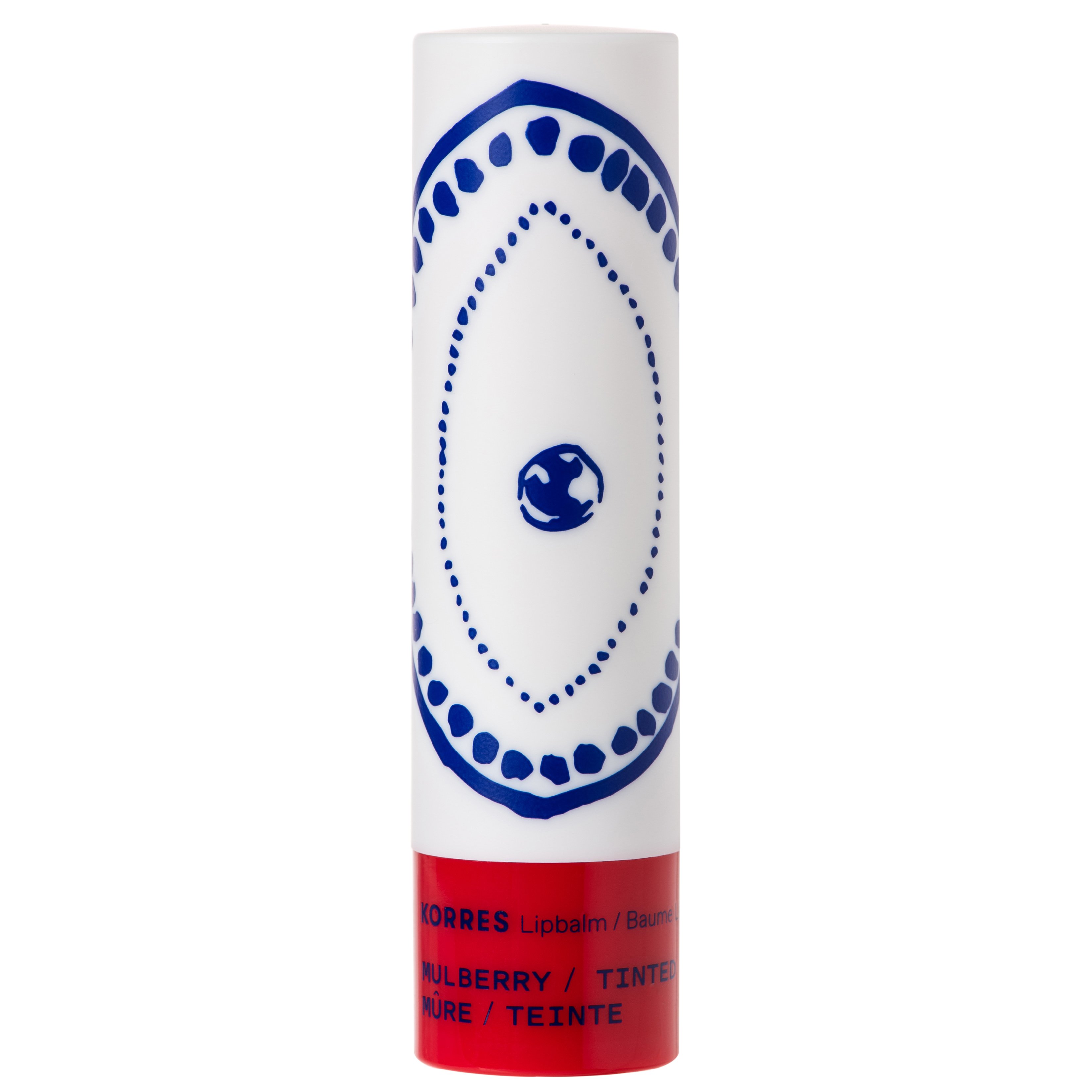 Korres Korres Lip Balm Mulberry Tinded Εντατική Ενυδατική Φροντίδα για τα Χείλη με Ζουμερό Χρώμα από Κόκκινα Μούρα 4.5g