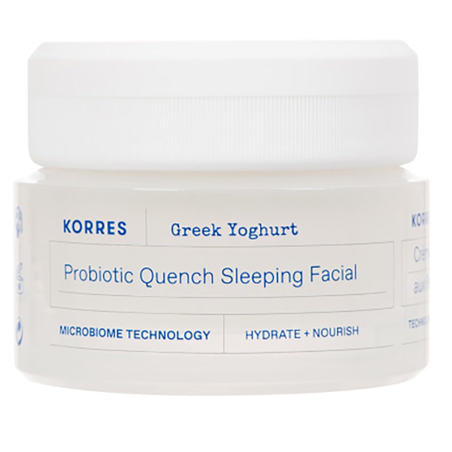 Korres Greek Yoghurt Probiotic Quench Sleeping Facial Cream Κρέμα Προσώπου Νύχτας για Αναπλήρωση & Θρέψη με Ελληνικό Γιαούρτι 40ml φωτογραφία