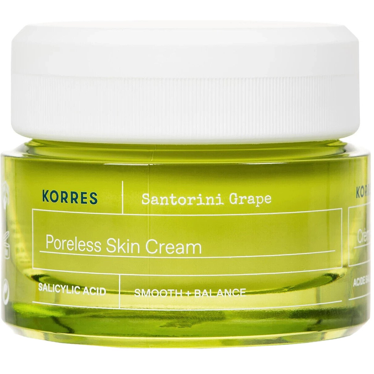 Korres Korres Santorini Grape Poreless Skin Face Cream Κρέμα Τζελ Προσώπου για Ρύθμιση της Λιπαρότητας & για Μείωση των Πόρων 40ml