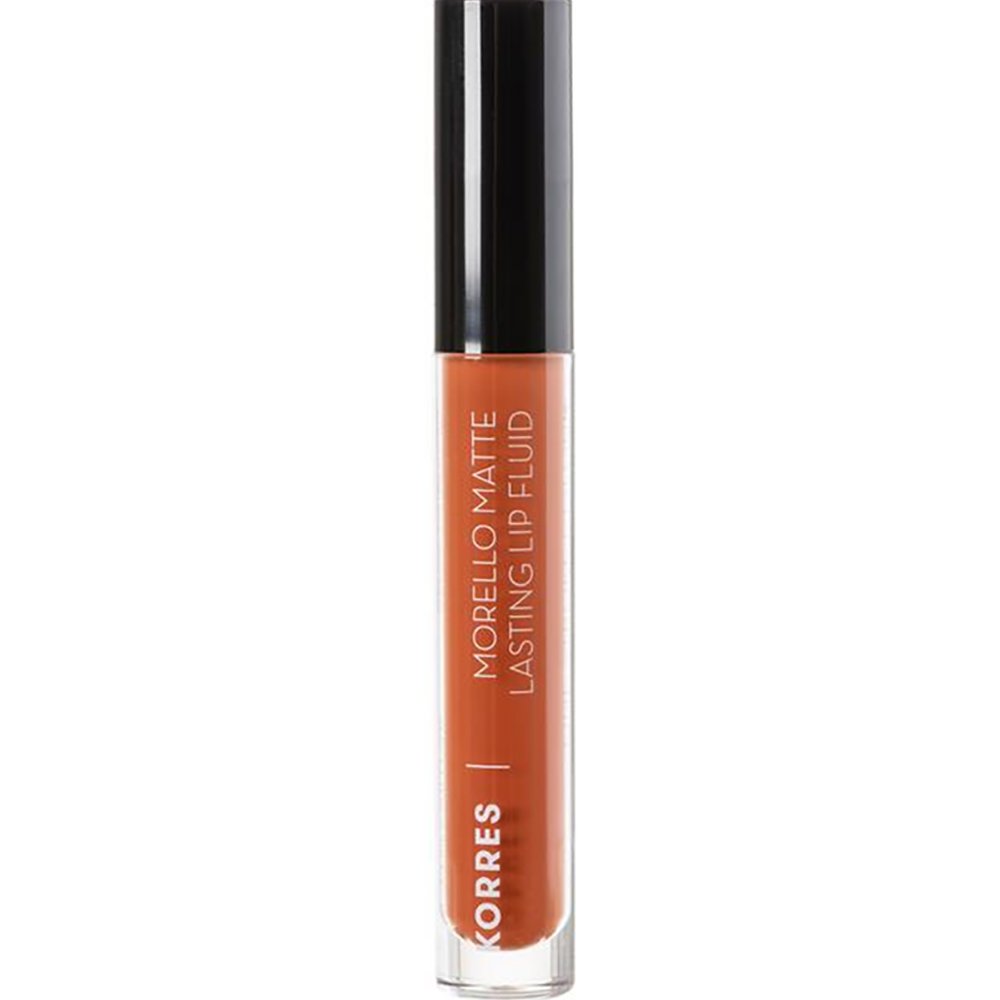 Korres Korres Morello Matte Lasting Lip Fluid Υγρό Κραγιόν Μεγάλης Διάρκειας για Τέλειο Ματ Αποτέλεσμα & Απόλυτη Άνεση στα Χείλη 3.4ml - 48 Velvet Caramel