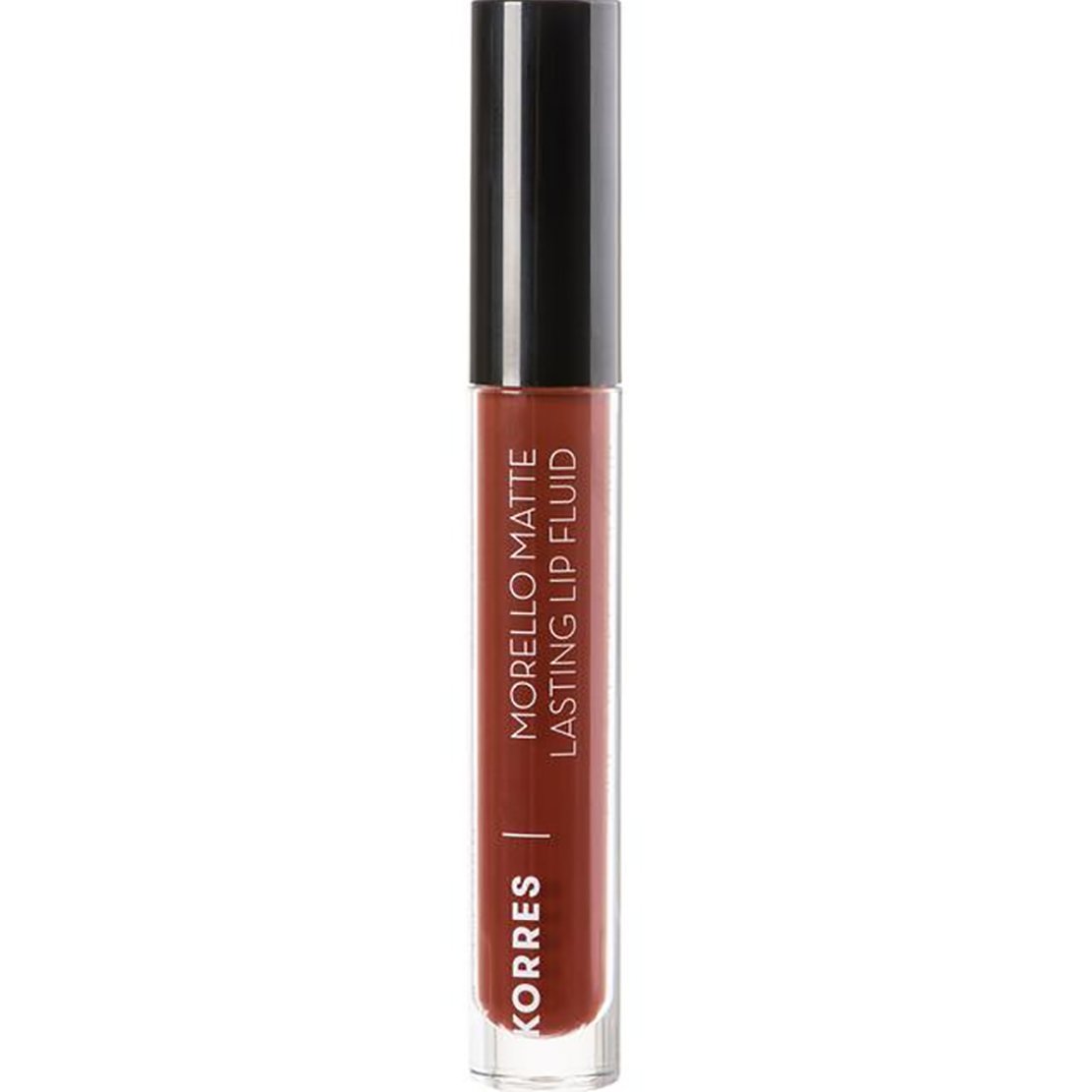 Korres Korres Morello Matte Lasting Lip Fluid Υγρό Κραγιόν Μεγάλης Διάρκειας για Τέλειο Ματ Αποτέλεσμα & Απόλυτη Άνεση στα Χείλη 3.4ml - 60 Chestnut