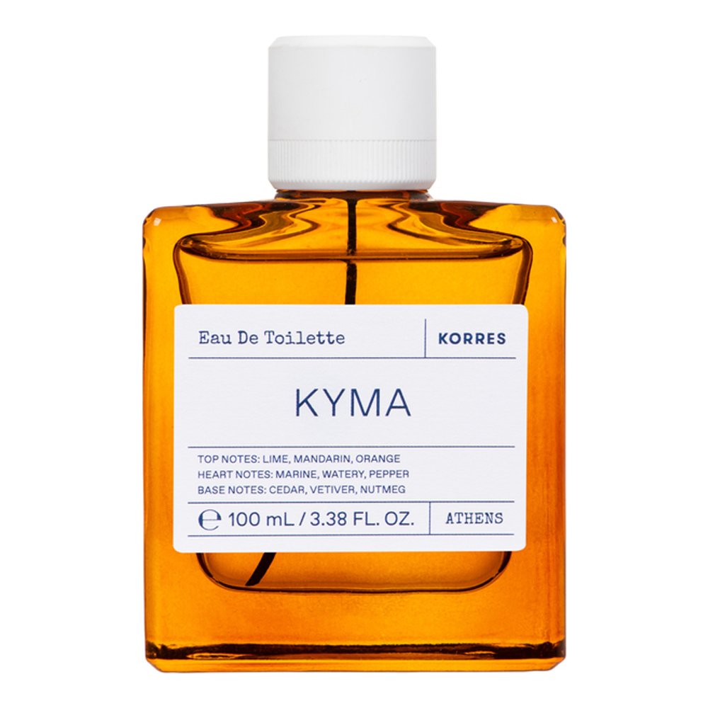 Korres Korres Eau De Toilette Kyma Ανδρικό Άρωμα με Νότες Lime, Μανταρίνι & Πορτοκάλι 100ml