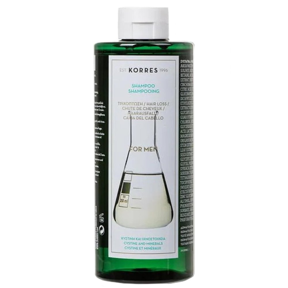 Korres Korres Cystine & Minerals Hair Loss Shampoo Ανδρικό Σαμπουάν Κατά της Τριχόπτωσης με Κυστίνη & Ιχνοστοιχεία - 400ml