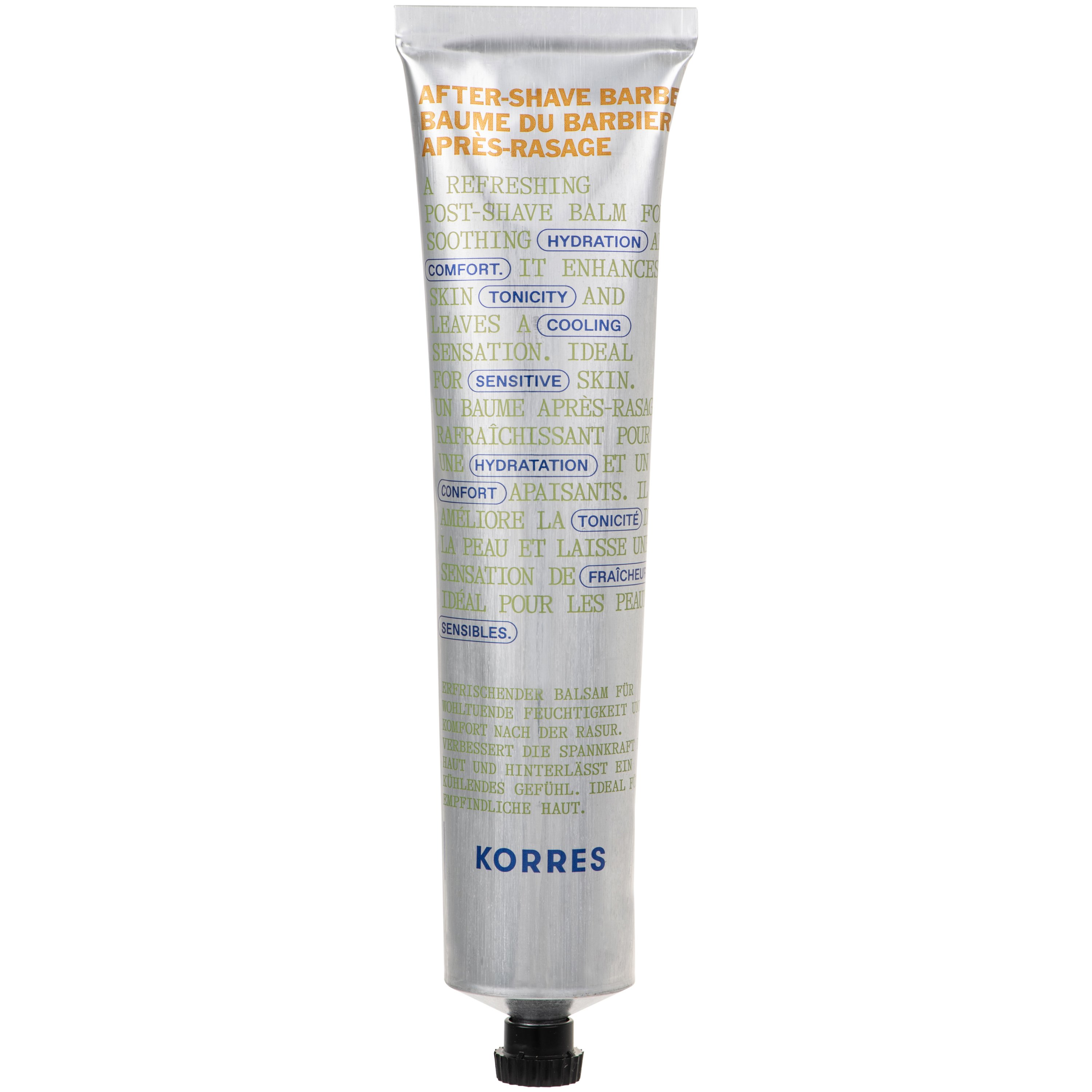 Korres Korres Athenian Grooming After-Shave Barber's Comfort Balm Αναζωογονητικό Balm Ενυδάτωσης Προσώπου για Μετά το Ξύρισμα 125ml